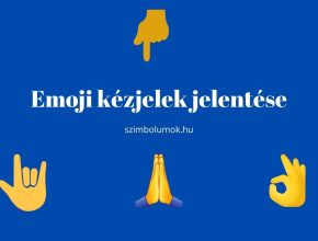 emoji kézjelek jelentése