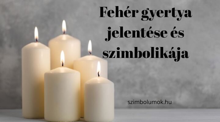 fehér gyertya jelentése