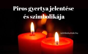 piros gyertya jelentése