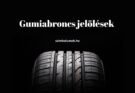 gumiabroncs jelölések, augógumi jelölések