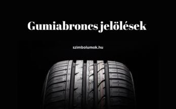 gumiabroncs jelölések, augógumi jelölések